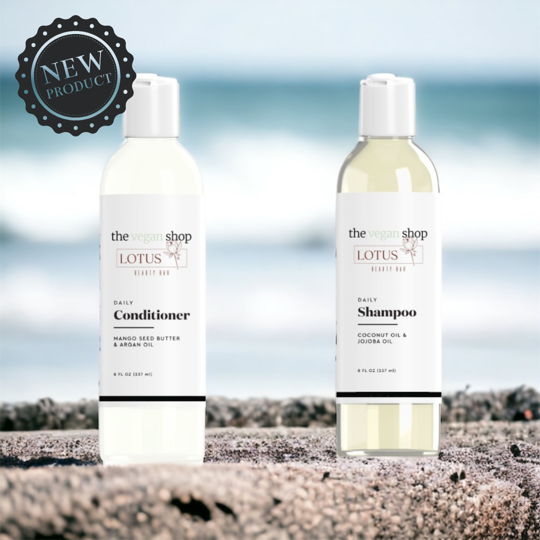 Daily Shampoo & Daily Conditioner Duo - The Vegan Shop + Lotus Beauty Bar