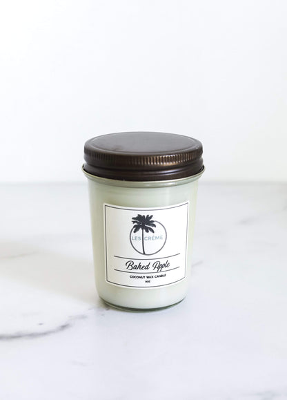 Baked Apple Scent Coconut Wax Candle