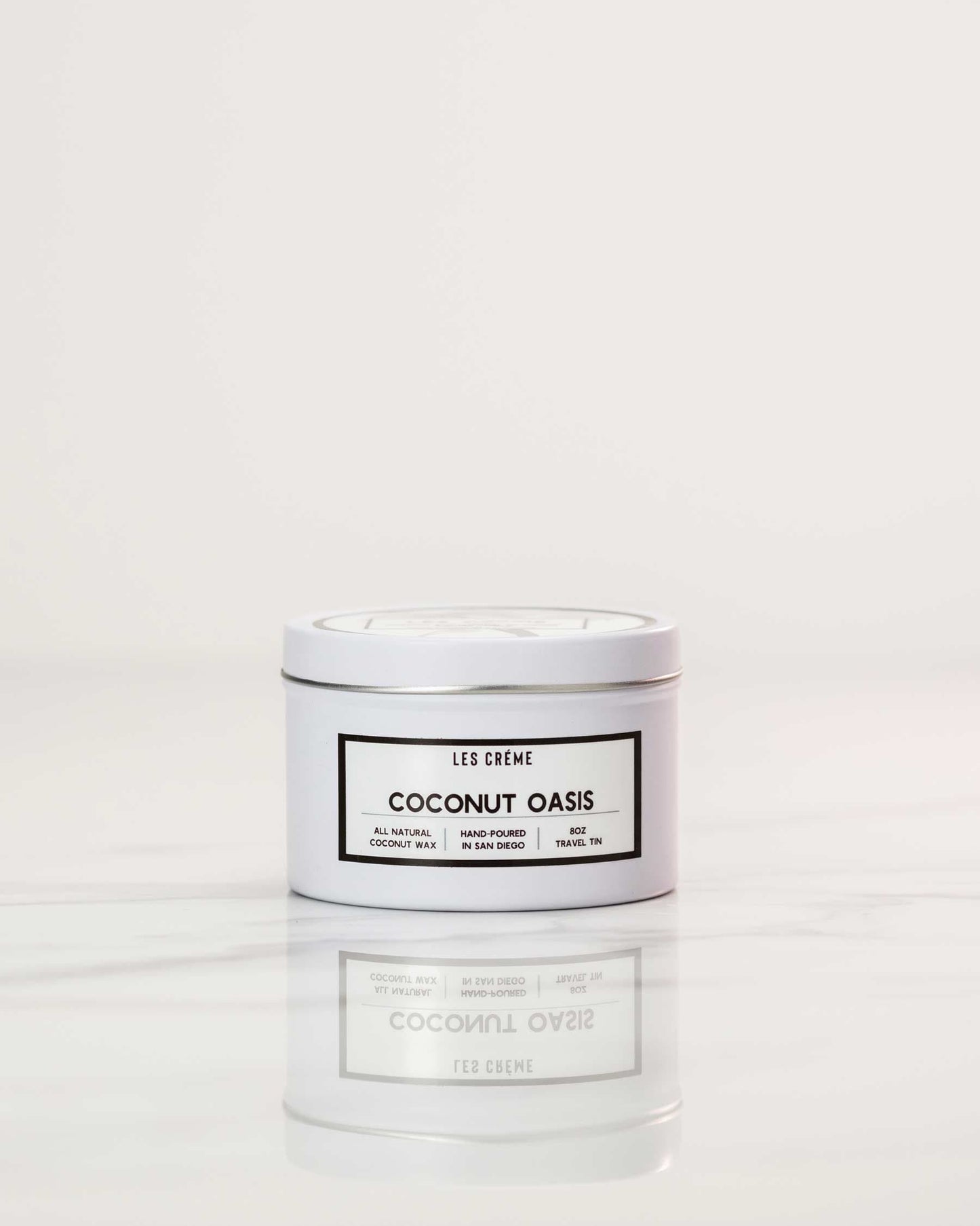 Coconut Oasis Scent Coconut Wax Candle