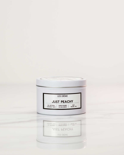 Just Peachy Scent Coconut Wax Candle