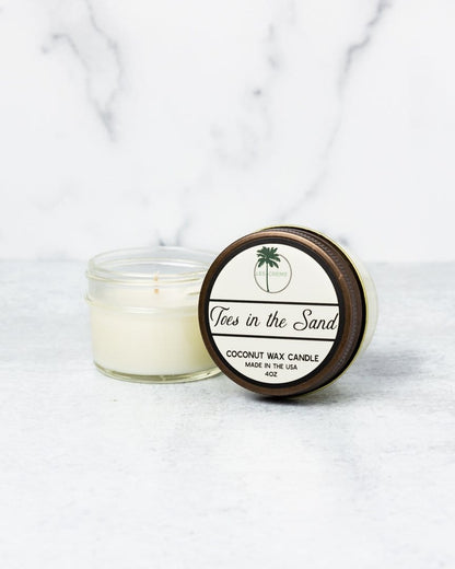 Toes in the Sand Scent Coconut Wax Candle